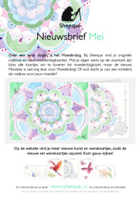 Sheeque nieuwsbrief mei 2018